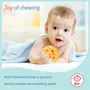 LuvLap Silicone Teether Pizza Pie (Yellow) 3m+ BPA Free, 4 image