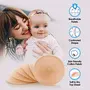 LuvLap Manual Breast Pump 3 Level Suction Adjustment Soft & Gentle BPA Free & LuvLap Washable Breast Pads Pack of 6, 6 image