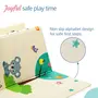 Luv Lap Jungle Time Double Sided Water Proof Baby Play Mat Reversible Play mats for Kids Baby Carpet for Crawling Baby Extra Large Size 6'5" x 4'10" (195.5cmx147cm) 0.3" (0.8cm)ThickMulticolor, 3 image