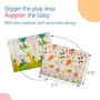 Luv Lap Jungle Time Double Sided Water Proof Baby Play Mat Reversible Play mats for Kids Baby Carpet for Crawling Baby Extra Large Size 6'5" x 4'10" (195.5cmx147cm) 0.3" (0.8cm)ThickMulticolor, 5 image