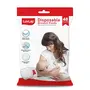 LuvLap Baby Diaper Pants New Born Size (NB) Pack of 60 Count Extra Small (XS) & Ultra Thin Honeycomb Nursing Breast Pads 48pcs, 5 image