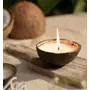 Masu Living Coconut Shell & Soy Wax Premium Coconut Shell Soy Wax Candle- Set of 4, 3 image