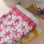 Masu Living Pink Stars Kids Bath Towel | Quick Dry Super Absorbent, 3 image