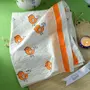 Masu Living Orange Birdie Bath Towel | Quick Dry Super Absorbent, 4 image