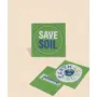 Save Soil Coasters - Set of 3, 4 image