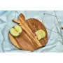 Apple Kitchen Cutting Board - Juice Grooves with Easy-Grip Handles, Non-Porous, Dishwasher Safe, 2 image