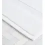 Amouve 100% Organic Cotton Bath Mat, 1200 GSM, Super Absorbent, White, 3 image