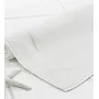 Amouve 100% Organic Cotton Bath Mat, 1200 GSM, Super Absorbent, White