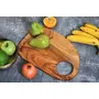 Abstract Kitchen Cutting Board - Juice Grooves with Easy-Grip Handles, Non-Porous, Dishwasher Safe, 3 image