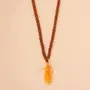 Authentic Isha Panchamukhi (five-faced) Rudraksha Mala. Consecrated at Dhyanalinga. Your cocoon of energy (6.5 mm), 2 image
