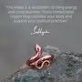Isha Life Sarpa Sutra, Consecrated Snake Ring, Copper metal (Medium Size), 4 image