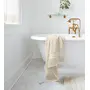Amouve 100% Organic Cotton Bath Towel, Super-Soft, Luxurious, 700 GSM - Ivory, 3 image