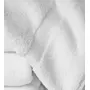 Amouve 100% Organic Cotton Bath Towel, Super-soft, Luxurious, 700 GSM - White, 2 image