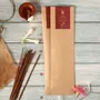 Flowers of Isha. Pack of 4 fragrances of hand rolled incense/agarbatti with copper agarbatti stand . Chemical and toxin free. Natural herbs, roots & essential oils. Long-lasting fragrance., 2 image