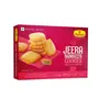 Haldiram's Nagpur Jeera Namkeen Cookies Pack of 2 (250 g x 2) Bhujia Sev Jar700g with 2 Small Diya, 2 image