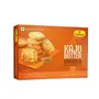 Haldiram's Nagpur Kaju Butter Cookies Pack of 2 (250 g x 2) Bhujia Sev Jar700g with 2 Small Diya, 3 image