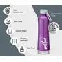Milton New Tiara 900 Stainless Steel 24 Hours Hot and Cold Water Bottle 750 ml Purple, 4 image