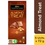 Cadbury Temptation Almond Treat Premium Chocolate Bar 72 g (Pack of 5), 2 image