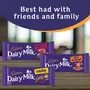 Cadbury Dairy Milk Chocolate Bar Pack of 12 ( Fruit and Nut 4x36g Roast Almond 4x36g Crackle 4x36g), 3 image