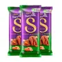 Cadbury 5 Star Chocolate Bar 40 gm [Pack of 28] & Cadbury Dairy Milk Silk Roasted Almonds Chocolate Bar Pack of 3 x 143g, 5 image