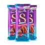 Cadbury Dairy Milk Silk Roasted Almonds Chocolate Bar 143g (Pack of 3) & Dairy Milk Silk Oreo Red Velvet 130g - Pack of 3, 5 image