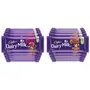 Cadbury Dairy Milk Roast Amond Chocolate Bar Pack of 12 x 36 g & Cadbury Dairy Milk Fruit & Nut Chocolate Bar Pack of 12 x 36g