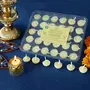 Welburn Veda&Co Pure Cow Ghee Batti for Puja - 30 Pieces Ghee Diya Batti with Cotton Wick 30 Min Burn Time Ghee Blended Diyas One Month Pack for Home & Temple, 2 image