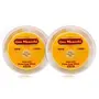 Om Shanthi POOJA MADE PURE Plastic Cycle Pure Cow Ghee Diya/Batti/Wicks (100% Wax Free) For Daily Puja Festivals & Rituals - Pack Of 2 (100 Nos Per Pack)