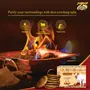 Om Shanthi POOJA MADE PURE Cycle Gokula Pure Gobar Upla/Uple/Kande Dry Cakes for Homa/Hawan/Puja/Rituals - Pack of 3 (24 per Pack), 8 image