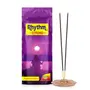 Rhythm Strong Agarbatti Combo Pack | Pack of 3 | Purple Strings Affinity | Citrus Melon Sandal Mango Natural Incense for Puja Relaxation Freshness Festivals, 3 image