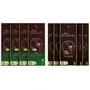 Cadbury Bournville Rich Cocoa 70% Dark Chocolate Bar 5 x 80 g & Cadbury Bournville Fruit and Nut Dark Chocolate Bar 80g (Pack of 4)