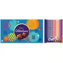 Cadbury Celebrations Chocolate Gift Pack - Assorted 130.9g- Pack of 4 & Cadbury Dairy Milk Crispello Chocolate Bar 35g- Pack of 15