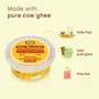 Om Shanthi POOJA MADE PURE Plastic Cycle Pure Cow Ghee Diya/Batti/Wicks (100% Wax Free) For Daily Puja Festivals & Rituals - Pack Of 2 (100 Nos Per Pack), 4 image