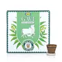 GAVI Neem Sambrani Cup | Pack of 2 Neem Cow Dung Cups for Dhoop | Neem Natural Fragrance Dhoop Cups | Havan Cups for Puja | Sambrani Dhoopam for Home Meditation, 3 image