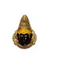 Festive Vibes Kali Maa Face/Goddess MATA Maha (Laxmi) Devi Ma Face/Santoshi Maa Mukhota/Margashirsha Laxmi Face for Puja/Varalakshmi Vrath PujaGolden, 2 image