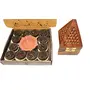 Festive Vibes Combo Pack of LOBANDANI & Guggal Sambrani with Resin Benzoin Fragrances Dhoop Cups for Puja Fragrance Incense Stick Holders Home Puja ROM Decor Office Decor Aroma Frangrance, 2 image