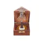 Festive Vibes Handmade Rosewood Wooden Incense Sticks Box Fragrance Stand Holder Agarbatti Dhoop Dhoop Batti Stand/Incense Stick Holder Burner Home Puja Room Lobhan Cup Holder (3 Inch Brown), 2 image