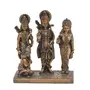 Festive Vibes Polyresin Lord Ram Darbar Antique Statue Murti/Idol Gift & Home Dcor (Size - 7.5x7 Inch), 4 image