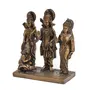 Festive Vibes Polyresin Lord Ram Darbar Antique Statue Murti/Idol Gift & Home Dcor (Size - 7.5x7 Inch), 3 image