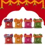 Festive Vibes Clay Diya for Diwali Decoration Items for Home Puja | 8 Sets Handmade Earthen Clay Terracotta Decorative Diya Candles Pooja Purpose Outdoor Indoor Garden Decor (8 Piece)