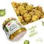 Add Me Lasoda Gunda Pickle in Mustard Oil 300g | Rajasthani lasode ka achar Glass Pack, 5 image