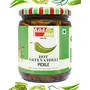 Add me Homemade Spicy Hot Green Chilli Pickle 500 gm Hari Mirch Mirchi ka Achar masaledar Pickles, 5 image