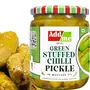 Add me Homemade Stuffed Green Chilli Pickle 500gm Rajasthani Hari mirch ka achar Pickles, 4 image