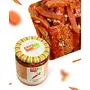 Add me Home Made Carrot Pickles Gajar ka Khatta Achar 500Gm Glass jar, 3 image