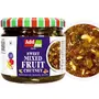 Add Me Sweet Fruit Chutney Jam with dry fruits 350 g mango apple apple pear kiwi karonda cherry, 4 image