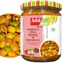 Add me Mixed Pickle of Karonda Chilli Mix Pickle 500g Mirchi AUR karonde ka achar kalakai Glass Pack, 3 image
