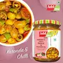 Add me Mixed Pickle of Karonda Chilli Mix Pickle 500g Mirchi AUR karonde ka achar kalakai Glass Pack, 4 image