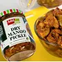 Add Me Homemade Dry Mango Pickle Less Oil 500gm Aam ka Sukha Achar 500g Glass Pack, 3 image