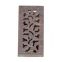Silkrute Handcrafted Square Soapstone Pen Stand With Floral Carving, 5 image