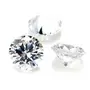 Saasvi Jewels Certified Moissanite Round shape Diamond D color gemstone VVS1 Clarity, 2 image